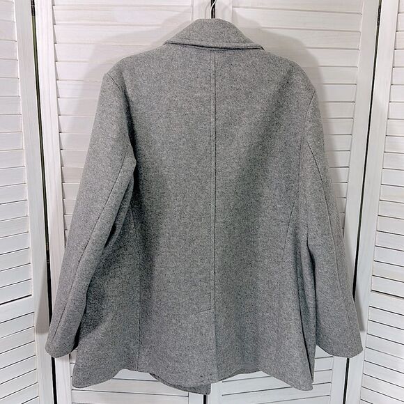 Old Navy Pea Coat Size XXL Brushed Heather Grey - Picture 10 of 13